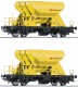 76154 Roco Set of 2 Ballast Hopper cars